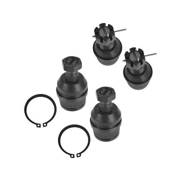 Ball Joint Set 4 Piece - Compatible with 1975 - 1979 Ford F-150 4WD 1976 1977 1978
