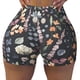 thumbnail image 2 of Fotbe Wildflower Watercolor 1 Shorts Sin Costuras – Shorts Deportivos de Cintura Alta para Mujer, Elásticos para Gimnasio, Yoga, Running o Ciclismo-Large, 2 of 8