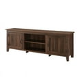 thumbnail image 5 of Pemberly Row 70" Modern Farmhouse Wood TV Stand in Dark Walnut, 5 of 6