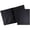 Black, variant on 1-Piece Plastic Folder with Pockets and Prongs, Heavy Duty Letter Size Poly 2-Pocket Brad Folder with 3 Fasteners, Standalone Blue