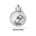 thumbnail image 2 of Fiudx Bolas Navideñas Irrompibles, Adornos Multicolor Vibrantes, Diseño Ligero para Colgar Fácilmente, Perfectas para Fiestas En Casa, Bodas y para Realzar Las Festividades., 2 of 2