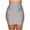 Grey, variant on Mini Skirt Fashion Women Stretch Tight Skirt Solid High Waist Short Slim Mini Skirts for Women Black L