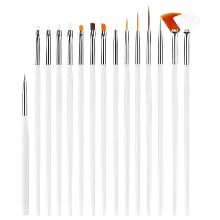 RAGUPEL Nail Art Brushes Set, for Gel Nails