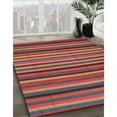 thumbnail image 3 of Ahgly Company Machine Washable Indoor Square Contemporary Army Brown Area Rugs, 7' Square, 3 of 7