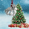 thumbnail image 5 of goowrom Christmas Tree Ornament, Solid Pewter Hanging Decoration for Home Restaurant, Holiday Gift, 5 of 5