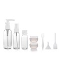 thumbnail image 4 of 8 Pcs Accessoires de Conteneurs de Voyage Rechargeables Durables Blancs, 4 of 8
