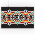 thumbnail image 1 of Arizona - Tribal Pattern - Crosshatch - Lantern Press Artwork (16x24 Giclee Gallery Print, Wall Decor Travel Poster), 1 of 1
