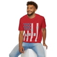 thumbnail image 5 of Elevator Mechanic USA Flag Elevator Repairman Technician Softstyle T-Shirt, 5 of 5