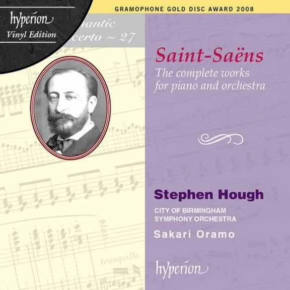 Stephen Hough - Saint-Saens: The Complete Works for Piano and Orchestra - Music & Performance - Vinyl