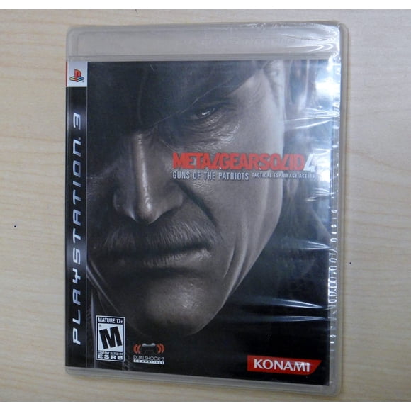 Metal Gear Solid 4: Guns of the Patriots PlayStation 3 komami ps3