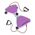 thumbnail image 2 of harayaa Ab Twister Board Home Gym Exercise for Women Waist Twisting Machine for Arms purple, 2 of 9