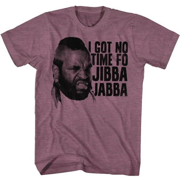 Mr. T Icônes Jibba Jabba Adulte Manches Courtes T-Shirt XL