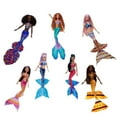 thumbnail image 1 of Disney the Little Mermaid Ariel And Sisters Small Doll Set with Accessories, 1 of 9