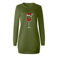Beach Dresses For Women 2024 Vacation Women Christmas Snow Goblet