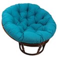 thumbnail image 2 of 44-inch Solid Twill Papasan Cushion (Fits 42-inch Papasan Frame) - Aqua Blue, 2 of 2