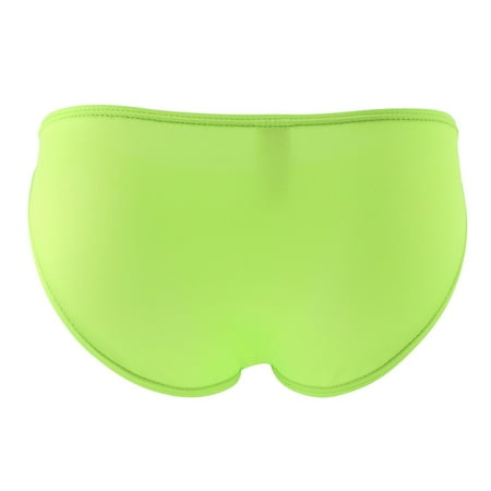 

Gubotare Brief For Men Underwear Men s High-Leg Opening Bikini Underwear Brazilian Back Mens Underwear Green XXL