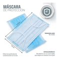 thumbnail image 4 of Cubrebocas Tricapa Azul 50pz Gaon Tricapa, 4 of 5
