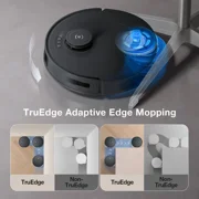 ECOVACS DEEBOT T30S Care Robot Vacuum & Mop - 11000Pa, ZeroTangle, TruEdge Mopping, Self-Emptying, Auto-Mop Lifting
