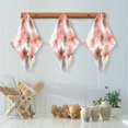 thumbnail image 5 of 6PCS Dish Towels and Dish Cloths Reuseable Dishcloths Sets for Washing Dishes, Cooking, Baking Size 11" x 11" Pink and Brown Tie-dye Flowers, 5 of 9