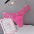 thumbnail image 2 of Lencería Sexy para mujer, tangas, ropa interior, Bragas, tanga de lujo con corazón de melocotón, encaje de algodón puro, 2 of 5