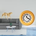 thumbnail image 2 of Figura de dorada, adorno de escritorio moderno, estatua de realista, adorno de mesa, reloj de pared, resina de calidad y mat, 2 of 8