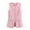 Pink, variant on gakvbuo Women's Suit Tops Casual Business Button Sleeveless Trendy Fashion Blazer Waistcoat