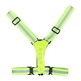 thumbnail image 1 of LED Reflective Running Vest, Flexible LED  Vest Easy To Wear High Visibility Waterproof Comfortable USB Rechargeable  For Women For Outdoor Sports, 1 of 8