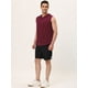 thumbnail image 4 of Camiseta sin mangas con capucha Lars Amadeus para hombre rojo L, 4 of 6