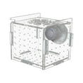 thumbnail image 2 of Stgfyxgs Breeding Box, Breeding Box, Transparent Suction Cup Square Aquarium Supply for Newborn Young 8cmx8cmx8cm, 2 of 9