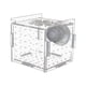 thumbnail image 2 of Caja para de peces de acuario, accesorio para acuario, caja de cría de aislamiento de peces transparente para Guppy, recién nacido, freír, 8cmx8cmx8cm, 2 of 9