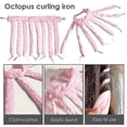 thumbnail image 3 of 2 x Heatless Hair Rollers, Heatless Headband, Overnight Hair Rollers, Octopus Curls (Pink)., 3 of 5