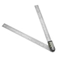 thumbnail image 3 of Digital Protractor Ruler,0-300mm Stainless Steel Electronic Goniometer Ruler Protractor Ruler Sturdy Construction, 3 of 14