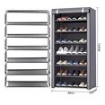 thumbnail image 4 of Zapatera Organizador Malubero 7 Niveles 21 Pares Gris, 4 of 4
