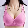 thumbnail image 2 of Hrsba Womens Plus Size Bra,Women's Solid Color Large Size Full Cup Bra Without Underwire Hold Side Breasts Sagging Daily Bra,Womens Casual Summer Bra,Womens Bra, 2 of 5