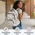 thumbnail image 5 of Yspwyqan Kids Backpack for School, 17" Large Capacity Bookbag, Fits 15.6 Laptop, Construction and Fire Truck Adjustable Straps Casual Daypack for Middle School Travel Hiking, 5 of 7