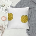 thumbnail image 2 of SHANXI  Pineapple Pillows Decorative Throw Pillow Cover Case Summer Beach Pineapple in Stripes Pillow Square Cushion Cover for Sofa Bedroom Blue Yellow Green 12x12in, 2 of 5