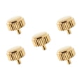 thumbnail image 1 of Corona de reloj Sunnimix 5PCS acero dorado 6mm, 1 of 8