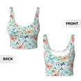 thumbnail image 4 of Yiaed Butterflies Print Ladies Waistcoat Women Sports Vest Vest Sports Women Sports Top Yoga Vest for women-X-Large, 4 of 8