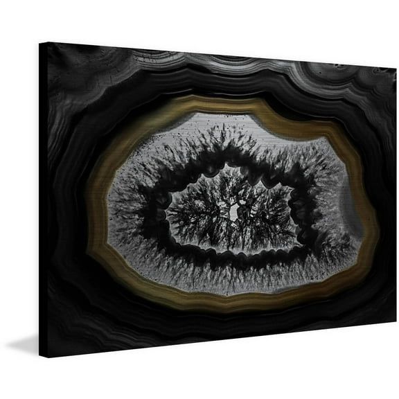 Marmont Hill "Jagged Edges" Painting Print on Brushed Aluminum