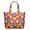 Baseballs and Softballs Red Pattern, variant on Baseballs and Softballs Red Pattern Weekend Tote Bag, Daily Commuter Tote with Inner Zip Pocket, Spacious Interior Gift Ideas for Holiday Birthday Gifts,22 X 12 X 18 Inches