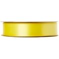 thumbnail image 3 of Offray Ribbon Yellow Polyester Ribbon, 3.12" x 0.62", 3 of 8