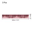thumbnail image 2 of Foil Fringe Garland 10Ft Rose Gold Metallic Tinsel Streamers for Christmas New Year Party 3 Pcs, 2 of 6
