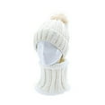 thumbnail image 2 of SPRING PARK Women Winter Beanie Hat Scarf Set Warm Knit Hat Thick Scarf Cap Neck Warmer for Women, 2 of 4