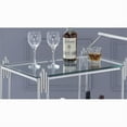 thumbnail image 5 of Bowery Hill Contemporary Metal 2-Tier Bar Cart in Chrome, 5 of 6