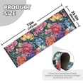 thumbnail image 5 of Yayeee Runner Rug for Bedroom 2'x6' Machine Washable Hallway Non Slip Mat, Ethereal Floral Harmony, 5 of 8