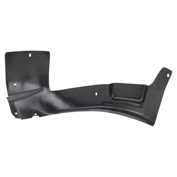 TRQ Front Left Rearward Inner Fender Liner Black Drivers Side Fits Select 2005-2011 Cadillac STS GM1248167