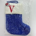 thumbnail image 6 of Mini Christmas Stockings Blue Present Bag with White Rims, Hanging Candy Bag Socks Christmas Tree Ornaments, Christmas Socks Decoration Gift Bag Snacks Home Decorations, 6 of 7