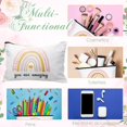 thumbnail image 4 of Bolsas de maquillaje Chunful Inspirational Canvas, 10 unidades, para mujer, 4 of 7