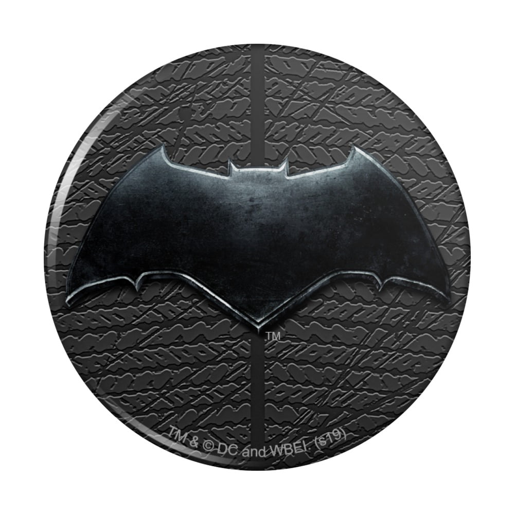 Justice League Movie Batman Logo Pinback Button Pin -