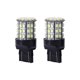 thumbnail image 2 of 1206 Bombilla LED inversa (2 unidades, 12 V CC, 7443, 64SMD, color blanco 6000 K, superbrillante, marcha atrás, freno trasero, 7443, 7440, 7444, 7441, 992, 992A, W21W) Amonsee No, 2 of 3
